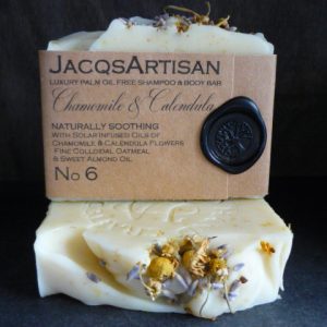 No. 6 Chamomile & Calendula Soothing Soap Bar