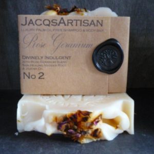 No. 2 Rose Geranium Soap Bar
